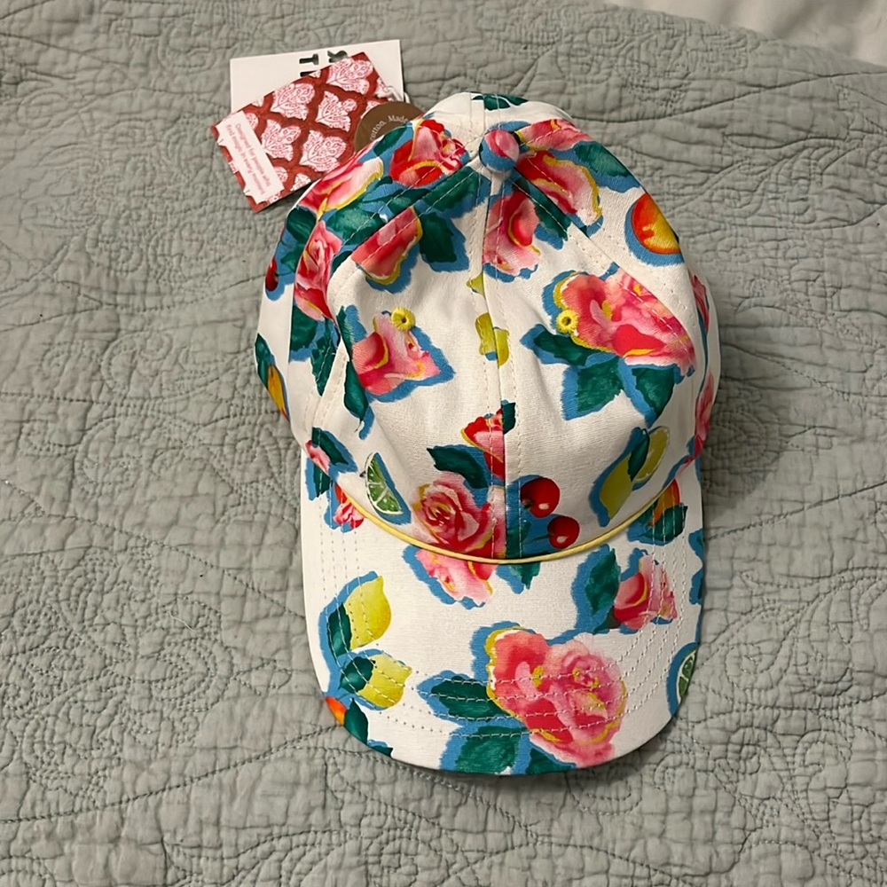 Roller rabbit baseball hat